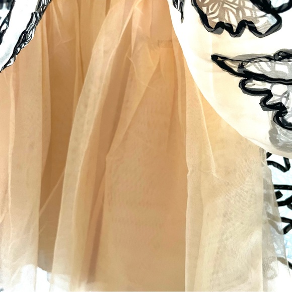 Anthropologie Maeve Sleeveless V-Neck Lace Fit And Flare Mini Dress Size 6 NWT - Picture 12 of 15